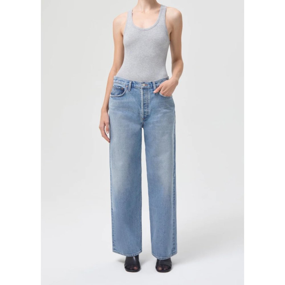 AGOLDE low slung baggy denim jean